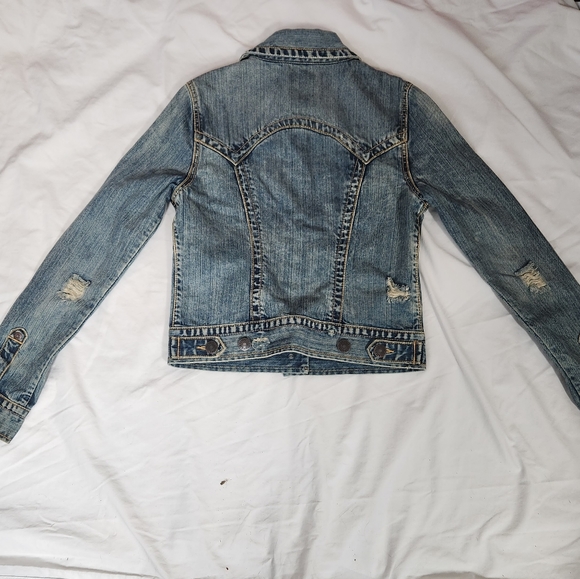 Jimmy'z Surf Co EST 1984 California Jean jacket Juniors Sz Small - Picture 7 of 7